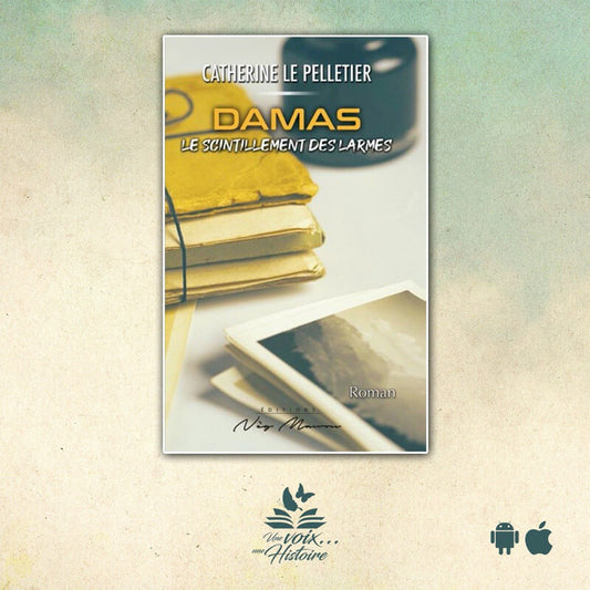 Damas le scintillement des larmes